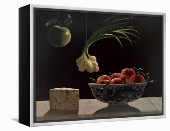 Hanging Onions-ELEANOR FEIN-Framed Premier Image Canvas