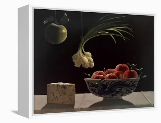 Hanging Onions-ELEANOR FEIN-Framed Premier Image Canvas