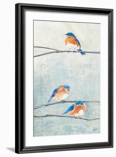 Hanging Out II-Julia Purinton-Framed Art Print