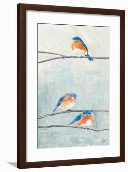 Hanging Out II-Julia Purinton-Framed Art Print