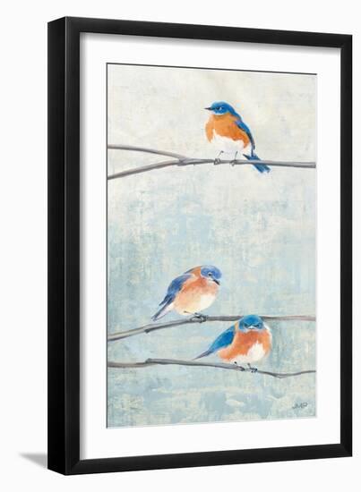 Hanging Out II-Julia Purinton-Framed Art Print