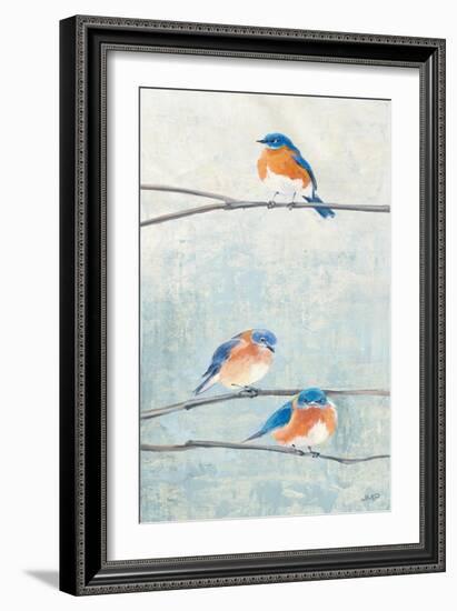 Hanging Out II-Julia Purinton-Framed Art Print