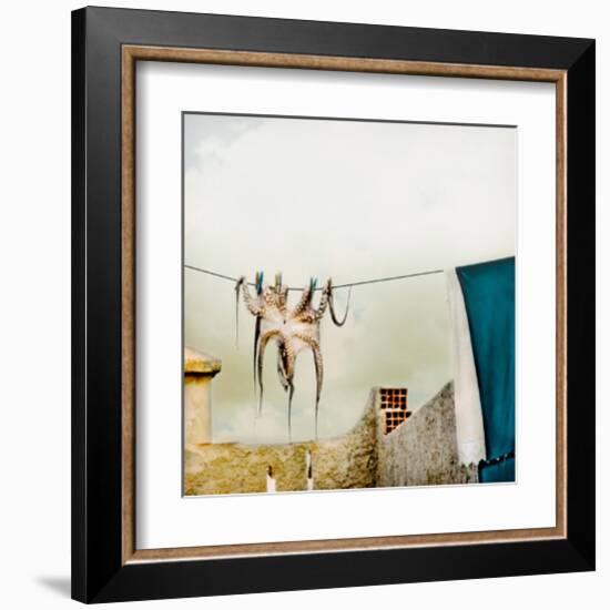 Hanging Out-null-Framed Art Print