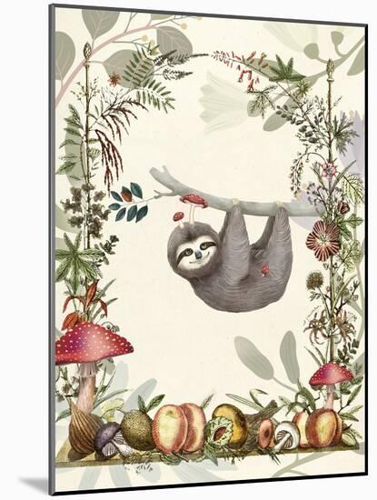 Hanging Out-The Font Diva-Mounted Giclee Print