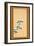 Hanging Scroll Depicting a Snow Clad Pine, from a Triptych of the Three Seasons, Japanese-Sakai Hoitsu-Framed Giclee Print