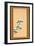 Hanging Scroll Depicting a Snow Clad Pine, from a Triptych of the Three Seasons, Japanese-Sakai Hoitsu-Framed Giclee Print