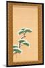 Hanging Scroll Depicting a Snow Clad Pine, from a Triptych of the Three Seasons, Japanese-Sakai Hoitsu-Mounted Giclee Print