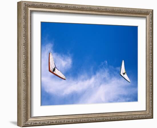 Hangliders, Rio De Janeiro, Brazil-Tom Haseltine-Framed Photographic Print