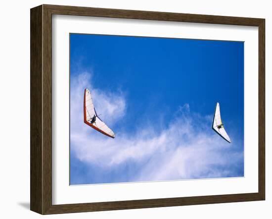 Hangliders, Rio De Janeiro, Brazil-Tom Haseltine-Framed Photographic Print