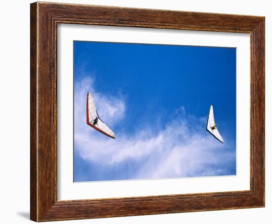 Hangliders, Rio De Janeiro, Brazil-Tom Haseltine-Framed Photographic Print