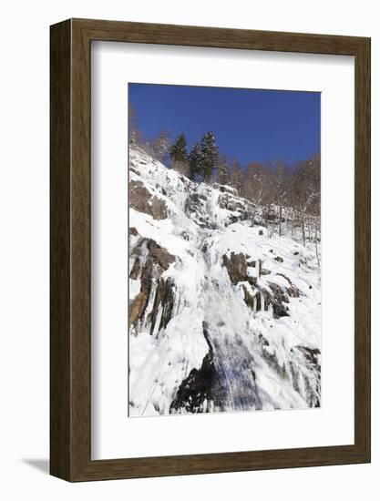 Hangloch Wasserfall close Todtnau, Black Forest, Baden-Wurttemberg, Germany-Markus Lange-Framed Photographic Print