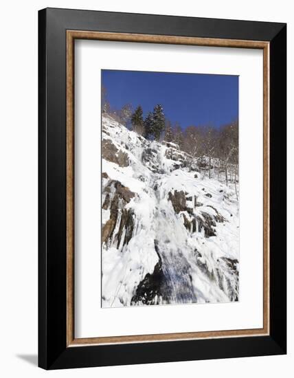 Hangloch Wasserfall close Todtnau, Black Forest, Baden-Wurttemberg, Germany-Markus Lange-Framed Photographic Print