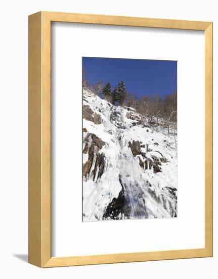 Hangloch Wasserfall close Todtnau, Black Forest, Baden-Wurttemberg, Germany-Markus Lange-Framed Photographic Print