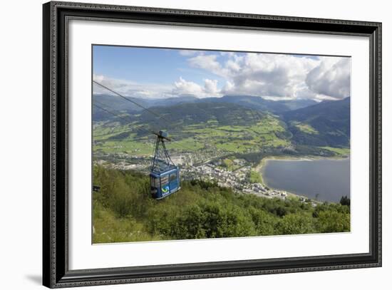 Hangursbahen, Cable Car to Mount Hangur, Voss, Hordaland, Norway, Scandinavia, Europe-Gary Cook-Framed Photographic Print