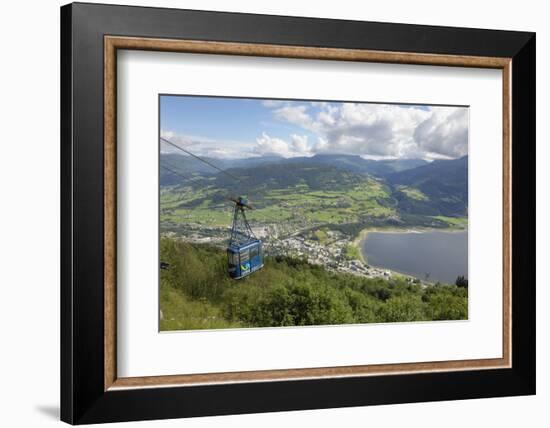 Hangursbahen, Cable Car to Mount Hangur, Voss, Hordaland, Norway, Scandinavia, Europe-Gary Cook-Framed Photographic Print