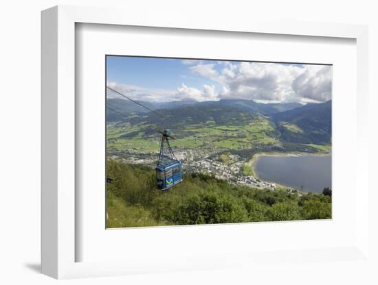 Hangursbahen, Cable Car to Mount Hangur, Voss, Hordaland, Norway, Scandinavia, Europe-Gary Cook-Framed Photographic Print