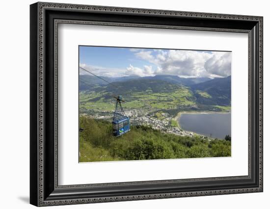 Hangursbahen, Cable Car to Mount Hangur, Voss, Hordaland, Norway, Scandinavia, Europe-Gary Cook-Framed Photographic Print