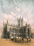 Durham Cathedral, County Durham, C1870-Hanhart-Mounted Giclee Print