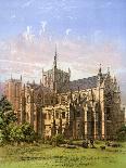 Durham Cathedral, County Durham, C1870-Hanhart-Framed Giclee Print