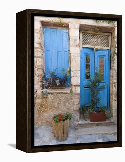 Hania, Crete, Greek Islands, Greece, Europe-null-Framed Premier Image Canvas