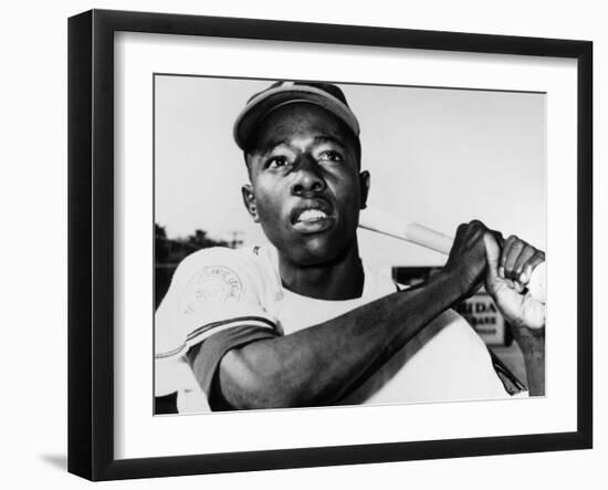 Hank Aaron (1934-)-null-Framed Giclee Print