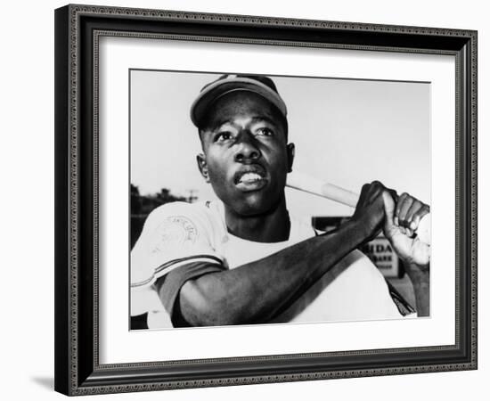 Hank Aaron (1934-)-null-Framed Giclee Print