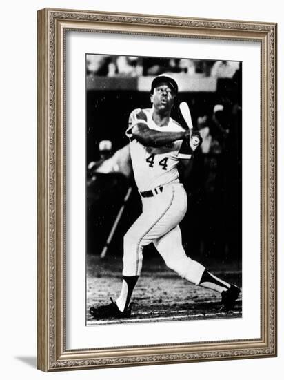 Hank Aaron (1934-)-null-Framed Giclee Print