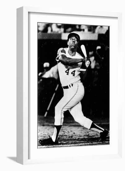 Hank Aaron (1934-)-null-Framed Giclee Print