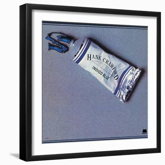 Hank Crawford - Indigo Blue-null-Framed Art Print