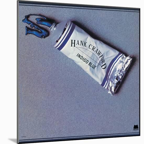 Hank Crawford - Indigo Blue-null-Mounted Art Print