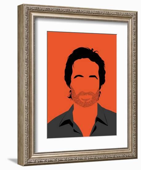 Hank Portrait-David Brodsky-Framed Premium Giclee Print