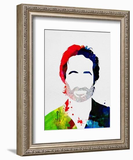 Hank Watercolor-Lora Feldman-Framed Art Print