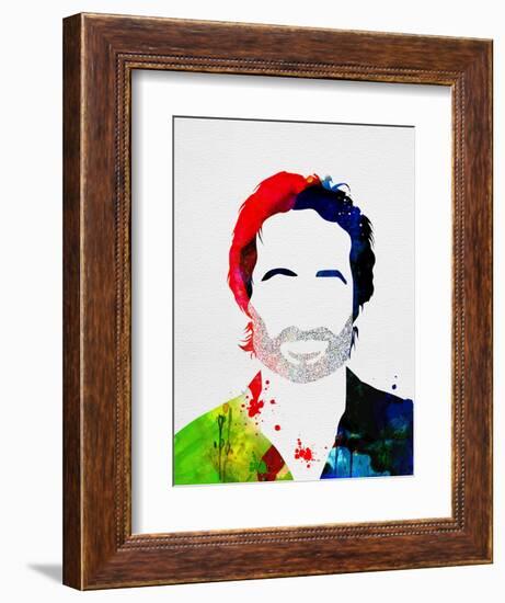 Hank Watercolor-Lora Feldman-Framed Art Print