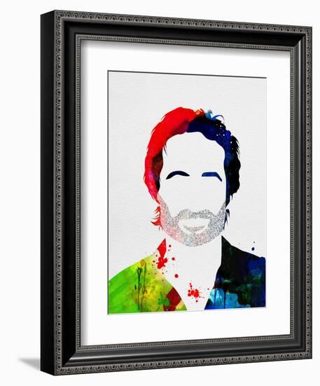 Hank Watercolor-Lora Feldman-Framed Art Print