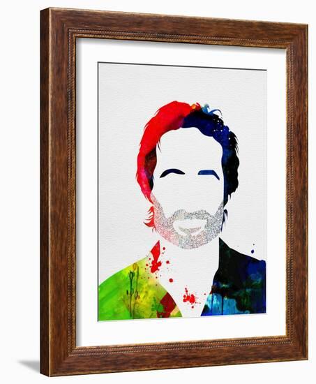 Hank Watercolor-Lora Feldman-Framed Art Print