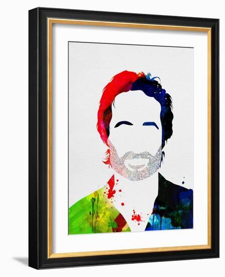 Hank Watercolor-Lora Feldman-Framed Art Print