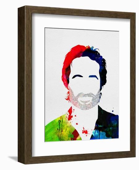 Hank Watercolor-Lora Feldman-Framed Premium Giclee Print