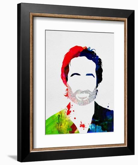 Hank Watercolor-Lora Feldman-Framed Premium Giclee Print