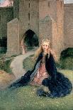 Princess with a Spindle, 1896-Hanna Pauli-Premier Image Canvas
