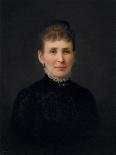 Portrait of a Woman, C.1886-Hannah Brown Skeele-Framed Giclee Print