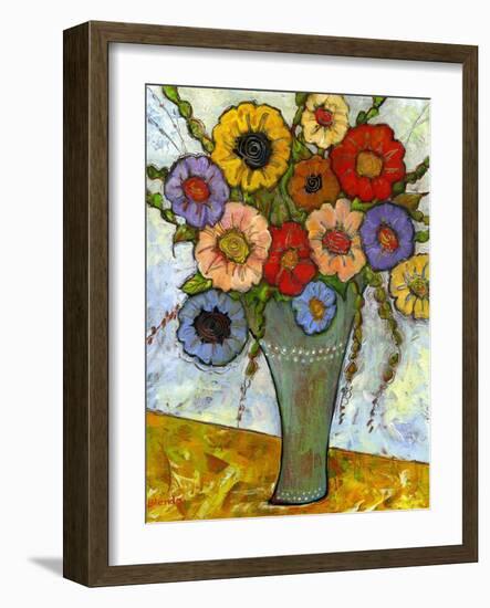 Hannah Daisy 1-Blenda Tyvoll-Framed Giclee Print