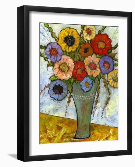 Hannah Daisy 1-Blenda Tyvoll-Framed Giclee Print