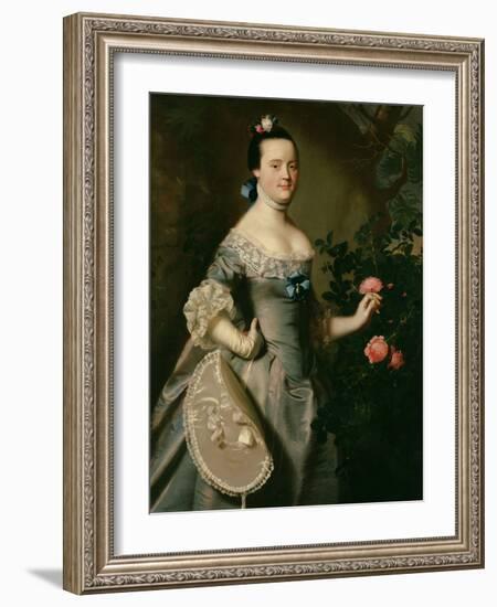 Hannah Loring, 1763 (Oil on Canvas)-John Singleton Copley-Framed Giclee Print