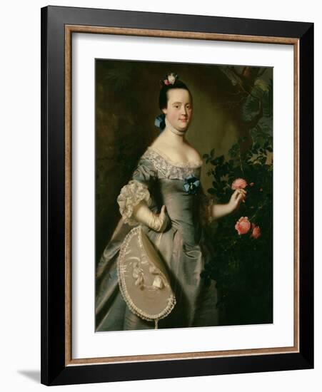 Hannah Loring, 1763 (Oil on Canvas)-John Singleton Copley-Framed Giclee Print