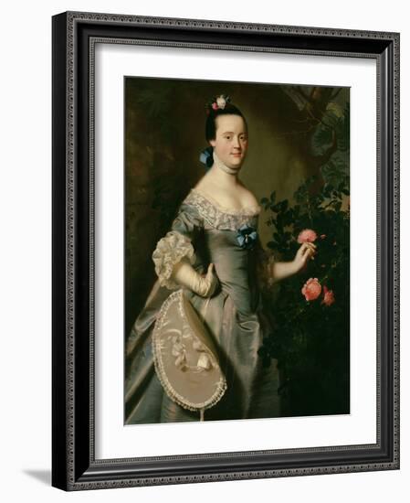 Hannah Loring, 1763 (Oil on Canvas)-John Singleton Copley-Framed Giclee Print