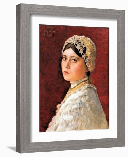 Hannah-Isidor Kaufmann-Framed Art Print