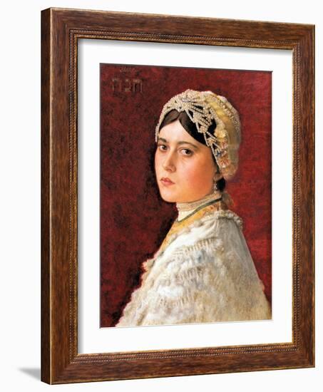 Hannah-Isidor Kaufmann-Framed Art Print