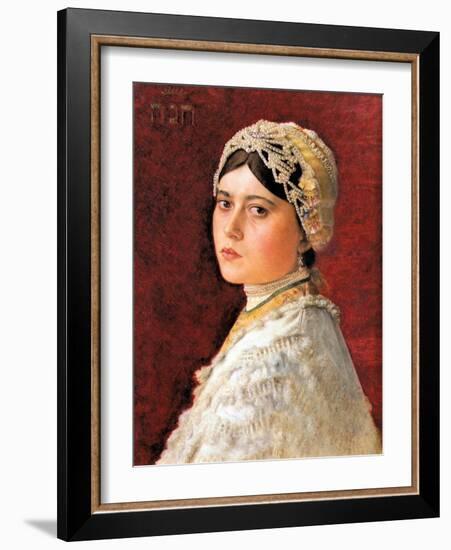 Hannah-Isidor Kaufmann-Framed Art Print