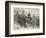 Hannibal and His Army Crossing the Alps, 218 BC-Alonzo Chappel-Framed Giclee Print