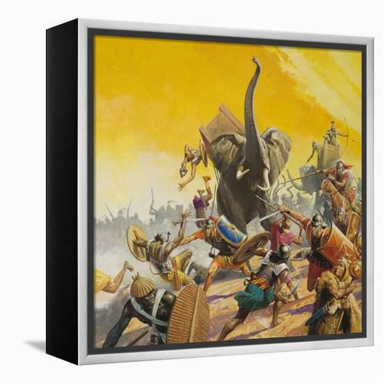 Hannibal and Scipio-Severino Baraldi-Framed Premier Image Canvas